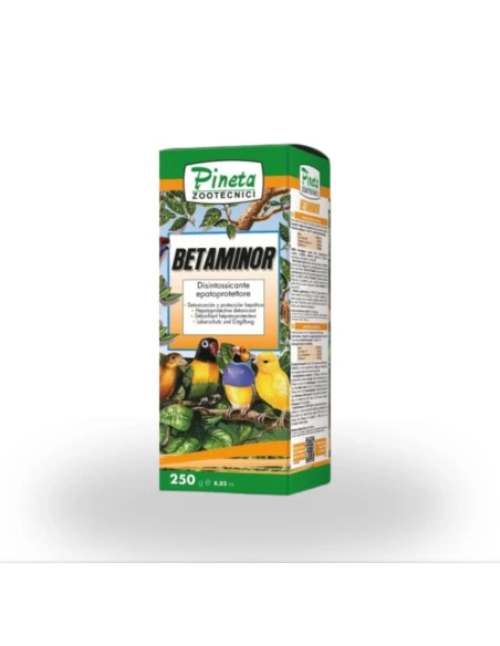 Betaminor Betaina PINETA 250 ml - Ayuda para el higado de los pajaros